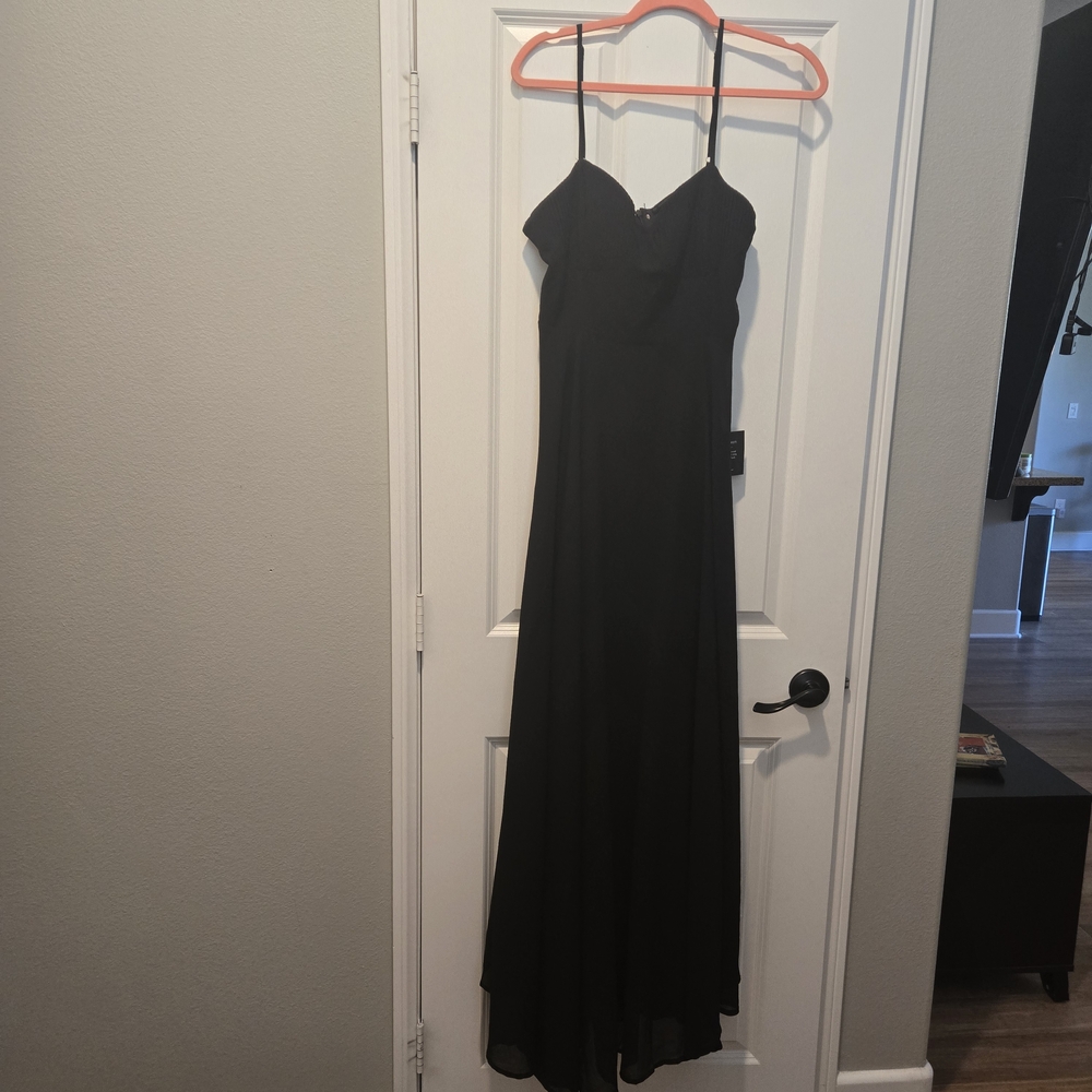 Lulu's Black Maxi Dress